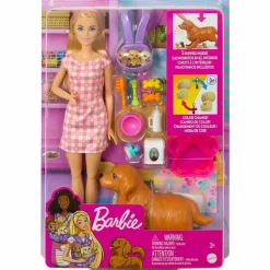 MATTEL Barbie Perritos Recién Nacidos- Muñecas