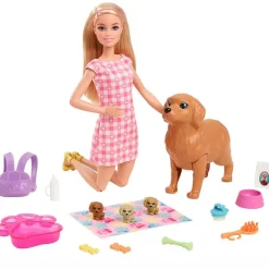 MATTEL Barbie Perritos Recién Nacidos- Muñecas