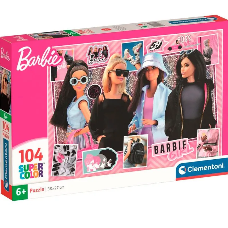 CLEMENTONI Puzzles Y Construcciones|Barbie Puzzle 104 Piezas