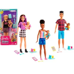 MATTEL Muñecas|Barbie Skipper Caguro con Bebé Muñeca Surtida