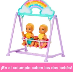 MATTEL Barbie Skipper Canguro de Gemelos- Muñecas