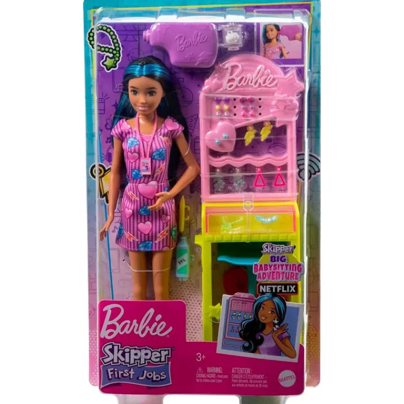 MATTEL Muñecas|Barbie Skipper Primeros Trabajos Esteticista