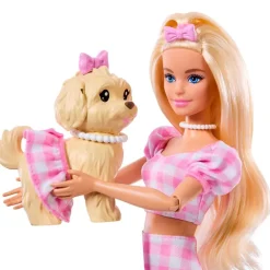 MATTEL Muñecas|Barbie Twinning Looks Muñeca Perrito Vestido Cuadros