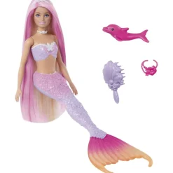 MATTEL Muñecas|Barbie un Toque de Magia Malibú Sirena
