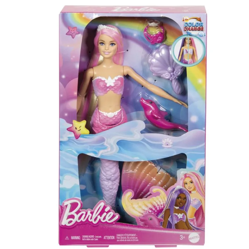 MATTEL Muñecas|Barbie un Toque de Magia Malibú Sirena