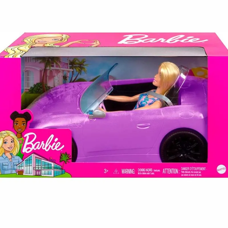 MATTEL Muñecas|Barbie y su Descapotable