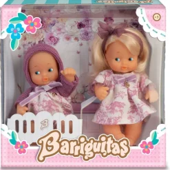 FAMOSA Muñecas|Barriguitas Pack Hermanitas