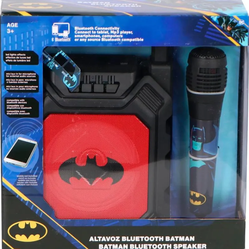 CLAUDIO REIG Batman Altavoz con Micrófono- Instrumentos Musicales