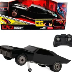 SPIN MASTER Batman Batmóvil Turbo Boost R/C 1:15- Coches Radio Control (R/C)