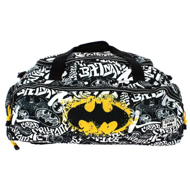 KARACTERMANIA Batman Bolsa de Deporte Norman Tagsignal- Escolar