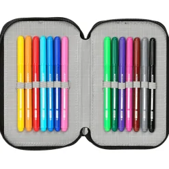 SAFTA Batman Estuche Doble- Escolar