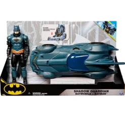 SPIN MASTER Figuras Y Figuras De Acción|Batman Shadow Guardian Batmóvil y Batman