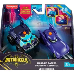 IMAGINEXT Batwheels Pack 2 Coches con Luz- Vehículos, Trenes Y Parkings