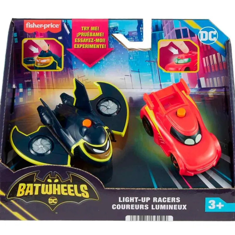 IMAGINEXT Vehículos, Trenes Y Parkings|Batwheels Pack Redbird y Batwing