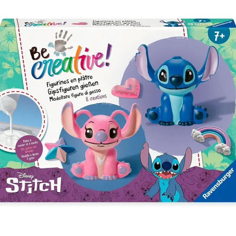 RAVENSBURGER Manualidades|Be Creative Stitch Figuras Yeso