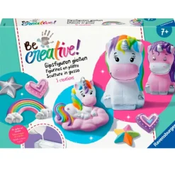 RAVENSBURGER Manualidades|Be Creative Unicornios Figuras Yeso