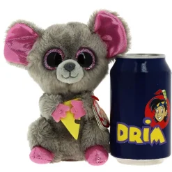 SELECCION DRIM Beanie Boo's Ratón de Peluche de 15 cm- Primera Infancia Y Preescolar