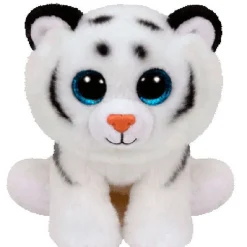 SELECCION DRIM Beanie Boo's Tigre Blanco de Peluche de 15 cm- Primera Infancia Y Preescolar
