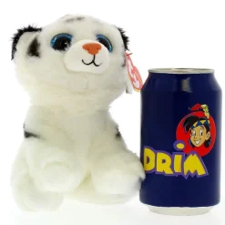 SELECCION DRIM Beanie Boo's Tigre Blanco de Peluche de 15 cm- Primera Infancia Y Preescolar
