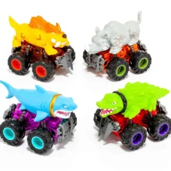 MOLTO Beastwheels Coche Retrofricción Surtido- Vehículos, Trenes Y Parkings