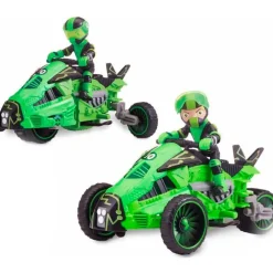 FAMOSA Figuras Y Figuras De Acción|Ben 10 Vehículo Omnitrix con Figura