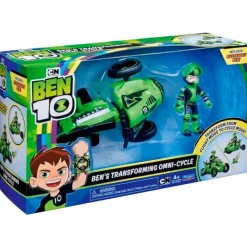 FAMOSA Figuras Y Figuras De Acción|Ben 10 Vehículo Omnitrix con Figura