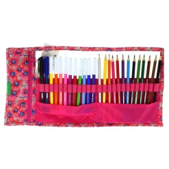 SAFTA Escolar|Benetton Fiori Estuche Enrollable