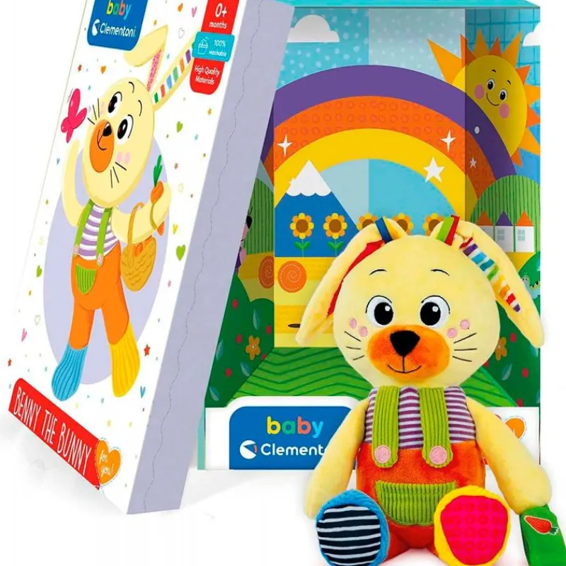 CLEMENTONI Primera Infancia Y Preescolar|Benny el Conejito Peluche Actividades