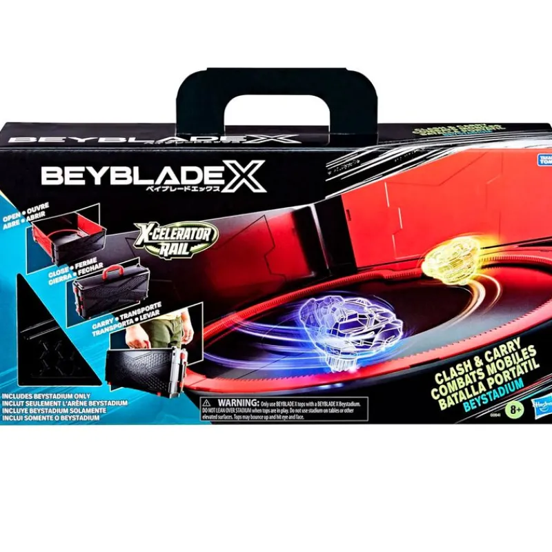 HASBRO Beyblade X Beystadium Portátil- Figuras Y Figuras De Acción