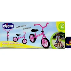 CHICCO Bicicletas, Correpasillos Y Triciclos|Bicicleta Infantil Mi Primera Bicicleta Rosa