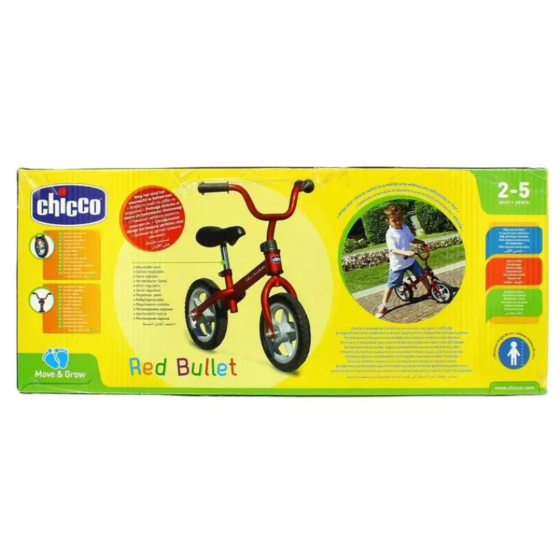 CHICCO Bicicleta Infantil Mi Primera Bicicleta Roja- Bicicletas, Correpasillos Y Triciclos