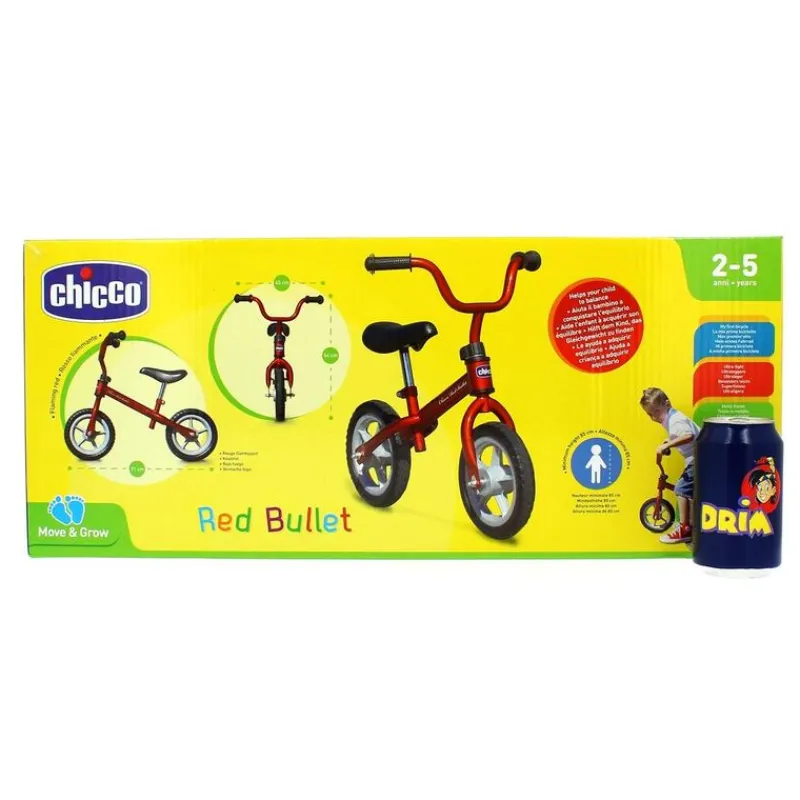 CHICCO Bicicleta Infantil Mi Primera Bicicleta Roja- Bicicletas, Correpasillos Y Triciclos