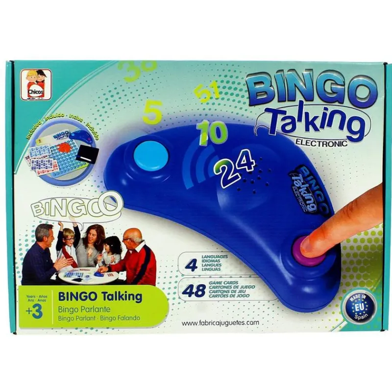 CHICOS Bingo Electrónico Parlante- Juegos De Mesa