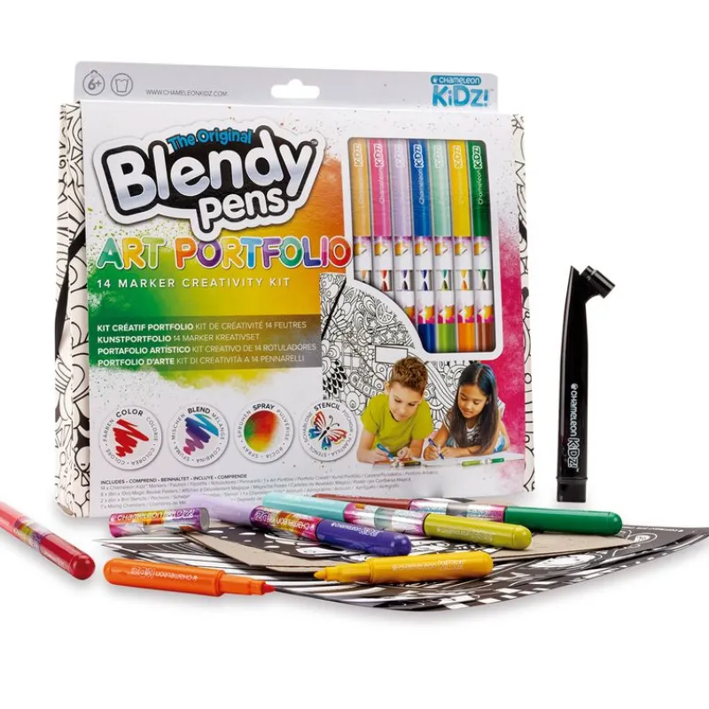 FAMOSA Blendy Pens Portafolio Artístico- Manualidades