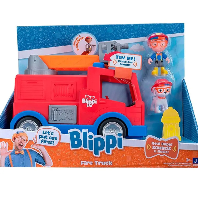 SELECCION DRIM Blippi Camión de Bomberos- Primera Infancia Y Preescolar