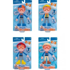SELECCION DRIM Blippi Figura Flexible Surtida- Figuras Y Figuras De Acción