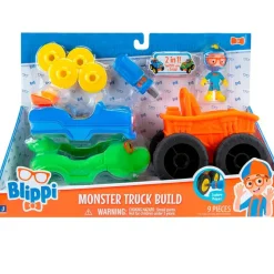 SELECCION DRIM Blippi Monster Truck Build- Figuras Y Figuras De Acción