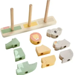 FISHER PRICE Puzzles Y Construcciones|Primera Infancia Y Preescolar|Bloques Apilables con Forma de Animales