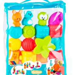 MOLTO Bloques Sensoriales 17 Piezas- Primera Infancia Y Preescolar