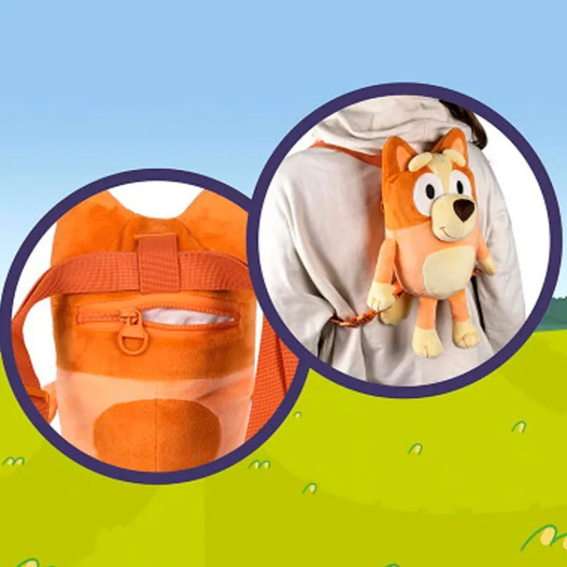 FAMOSA Escolar|Bluey Bingo Mochila Peluche