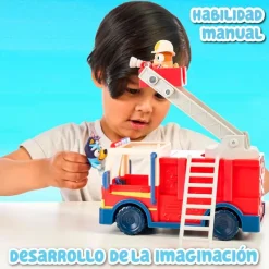 FAMOSA Bluey Camión de Bomberos- Figuras Y Figuras De Acción