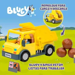 FAMOSA Bluey Camión Volquete- Figuras Y Figuras De Acción
