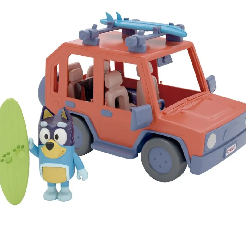 FAMOSA Bluey Coche Familiar- Muñecas
