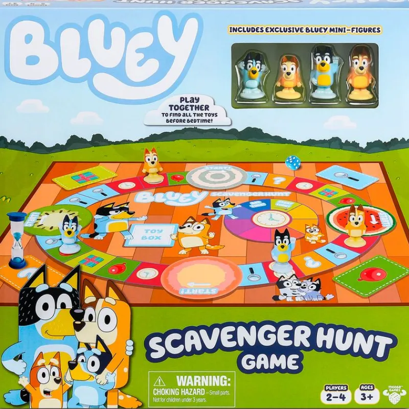 FAMOSA Bluey Juego Scavenger Hunt- Juegos De Mesa