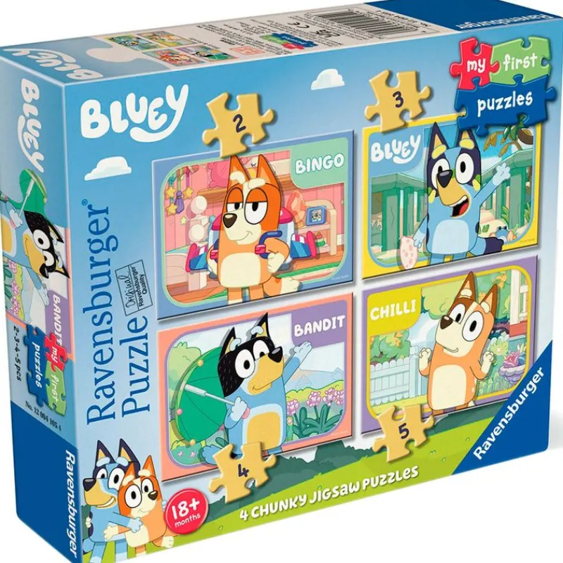 RAVENSBURGER Puzzles Y Construcciones|Bluey Mi Primer Puzzle