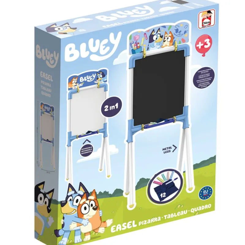 CHICOS Bluey Mini Pizarra 2 en 1- Escolar