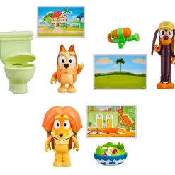 FAMOSA Figuras Y Figuras De Acción|Bluey Pack Figura con Accesorio Surtida