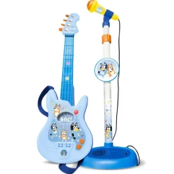 CLAUDIO REIG Instrumentos Musicales|Bluey Pack Guitarra + Micrófono