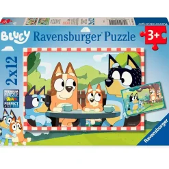 RAVENSBURGER Puzzles Y Construcciones|Bluey Puzzle 2x12 Piezas