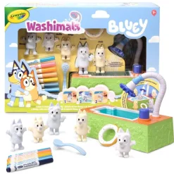 CRAYOLA Bluey Washimals Bluey y su Familia en la Piscina- Manualidades